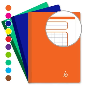 Cuaderno Profesional Cosido Cuadro Chico 100 Hojas margen según portada